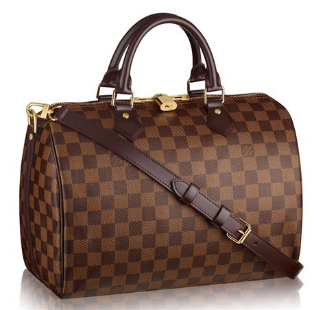 louis vuitton speedy monogram vs damier|louis vuitton 30 speedy bag.